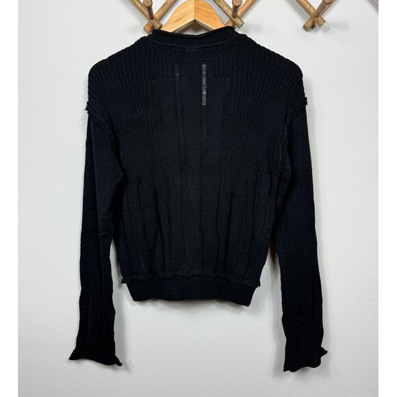 Free People Knit Stevie Cardigan In Black Size XS - Picture 4 of 11